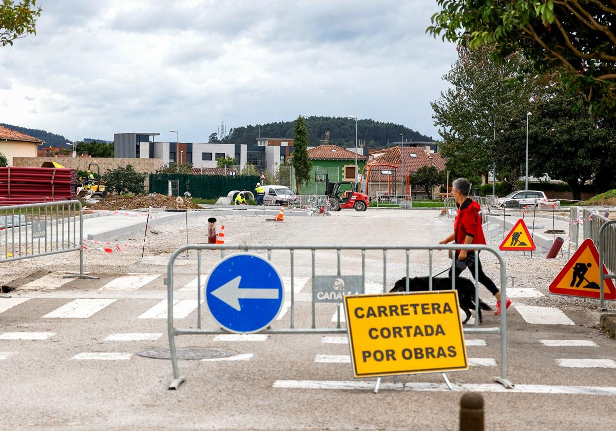 Polígono del Valle, en Torrelavega, donde se levantarán una parte de las viviendas sociales.