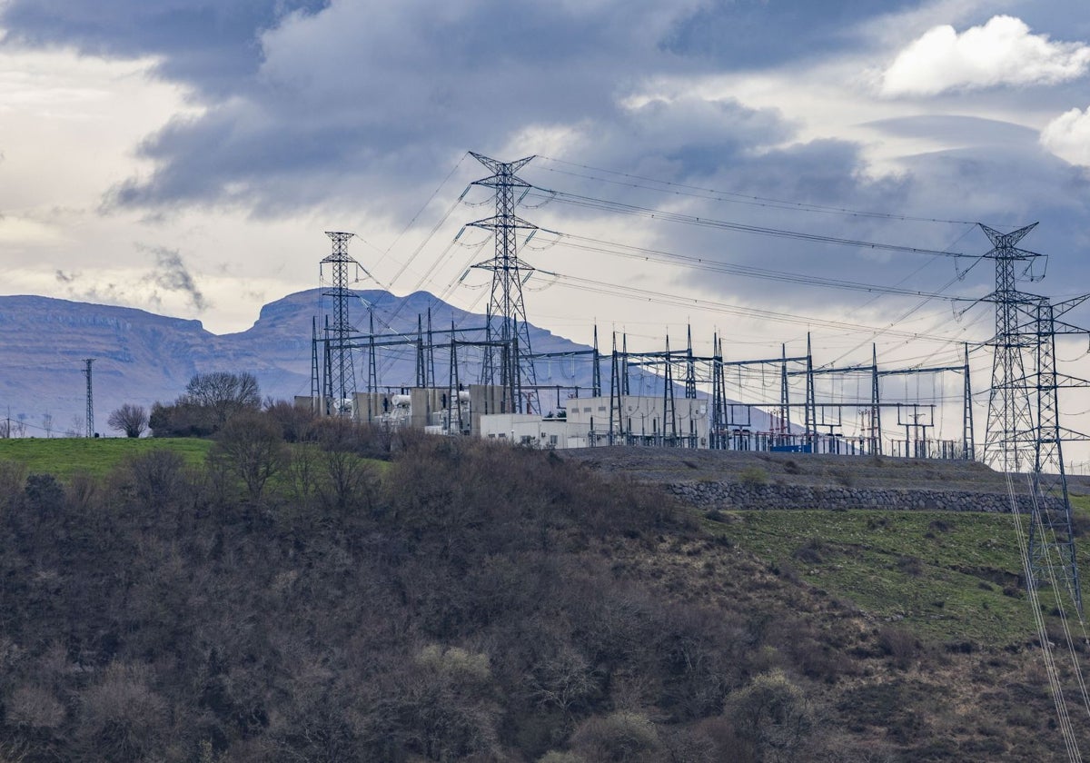 Subestación de Fuente Las Varas en Solórzano.