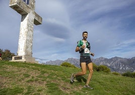 El corredor Fidel Fernández, ganador de la última edición de la prueba.