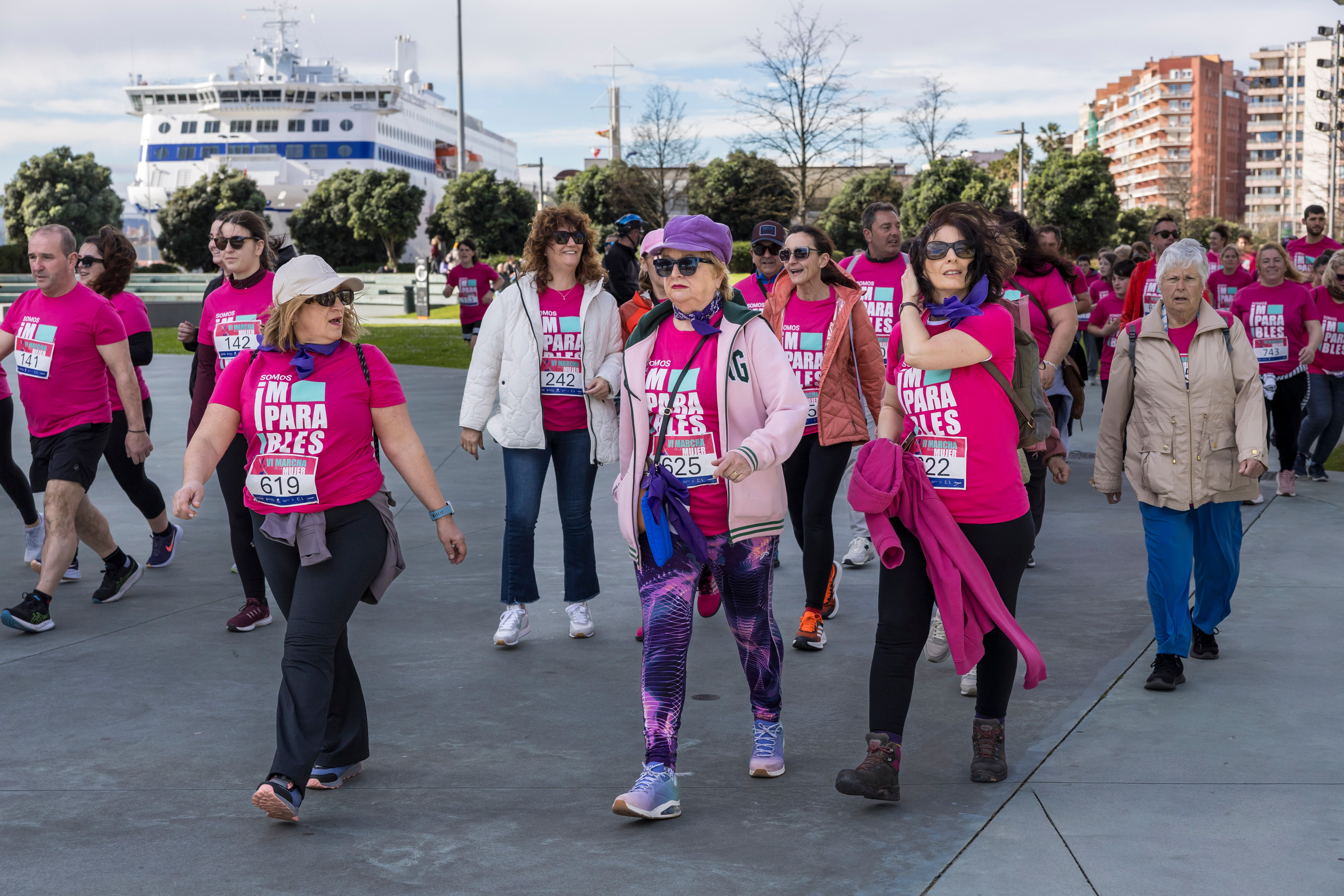 La carrera de la mujer de El Diario Montañés, en imágenes