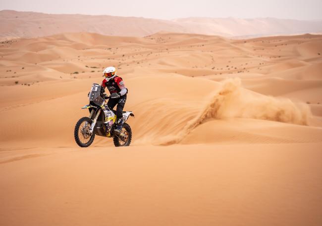 Las dunas de Abu Dhabi dejan imágenes tan espectaculares como esta.