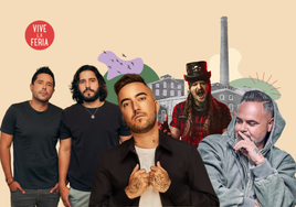 Beret, Cali & El Dandee, Juan Magán, Mägo de Oz y La Fuga, en el Vive la Feria