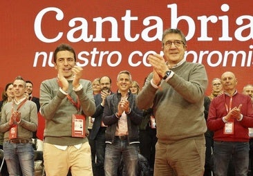 Patxi López alaba «el paso adelante y el compromiso» de Casares para liderar el PSOE cántabro