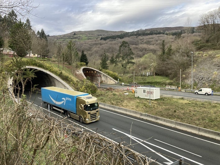 La «interminable» obra de los túneles a Reinosa