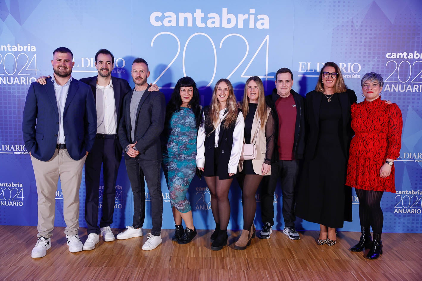 Sócrates Sánchez, Juanjo Santamaría, Quique Gutiérrez, Adela Sanz, Mónica Villegas, Nuria Villegas, Ángel Fernández, Beatriz López García y Carmen Pérez.