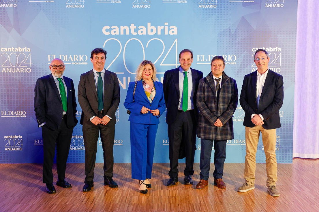Fernando Rodiño, Roberto Morales, Elena Vicente, Mauricio Zuloaga, Jesús Alonso y Manuel Villanueva.