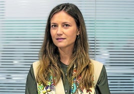 Ana Álvarez, esta semana en las instalaciones de El Diario Montañés.