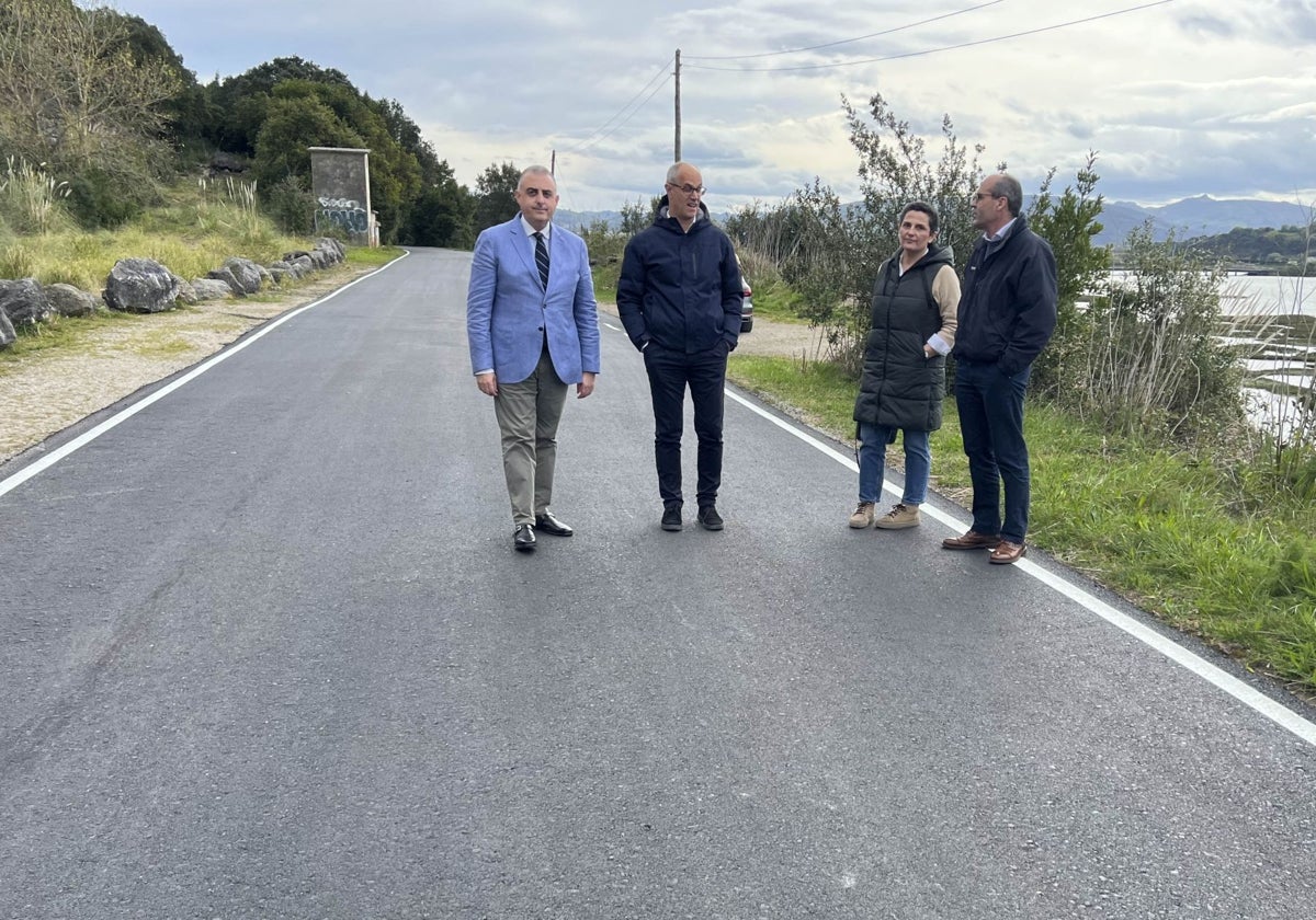 Concluida la puesta a punto de la carretera de Montehano, en Escalante