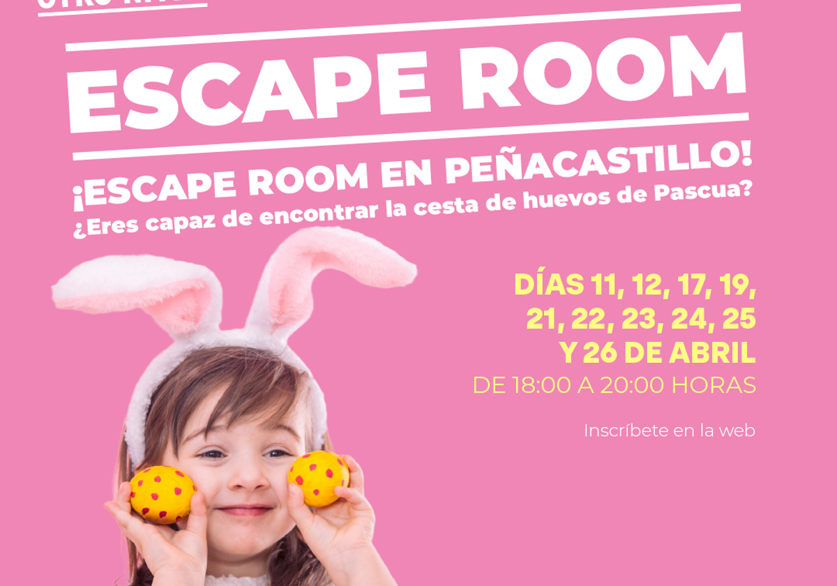 Peñacastillo contará con un divertido Escape Room durante este mes de abril