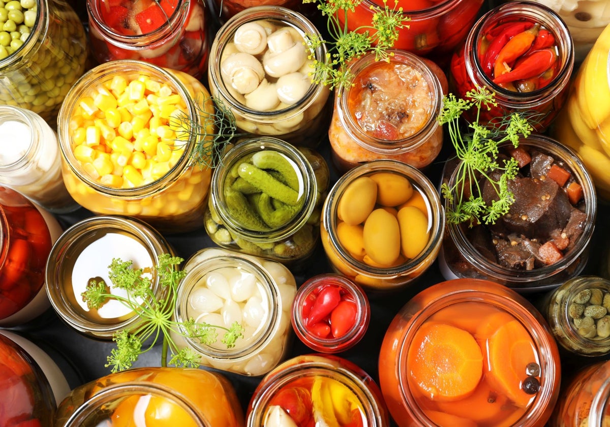 Verduras escabechadas