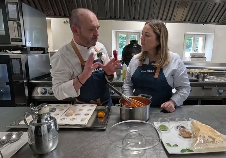 'Hoy cocinamos con...' Rubén Abascal un trampantojo: pato a la naranja