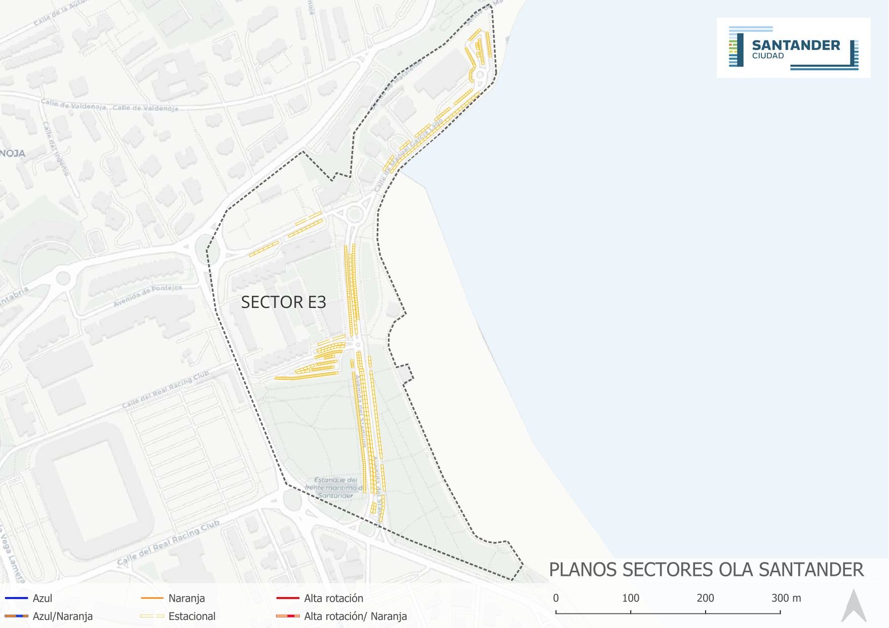 Así quedará el mapa de la OLA en Santander