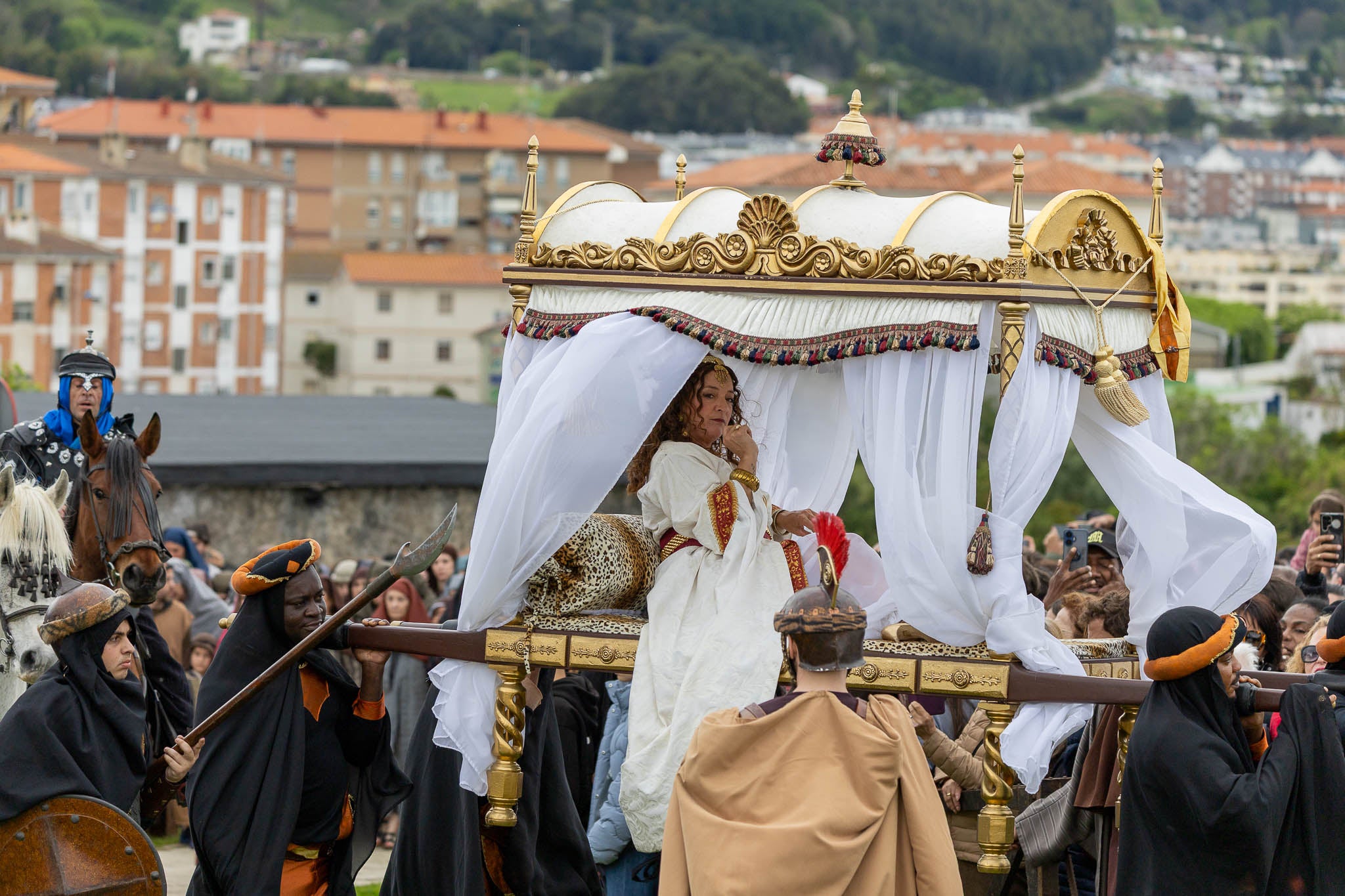 La mujer de herodes. Herodías encarnada por Cristina Muñoz.