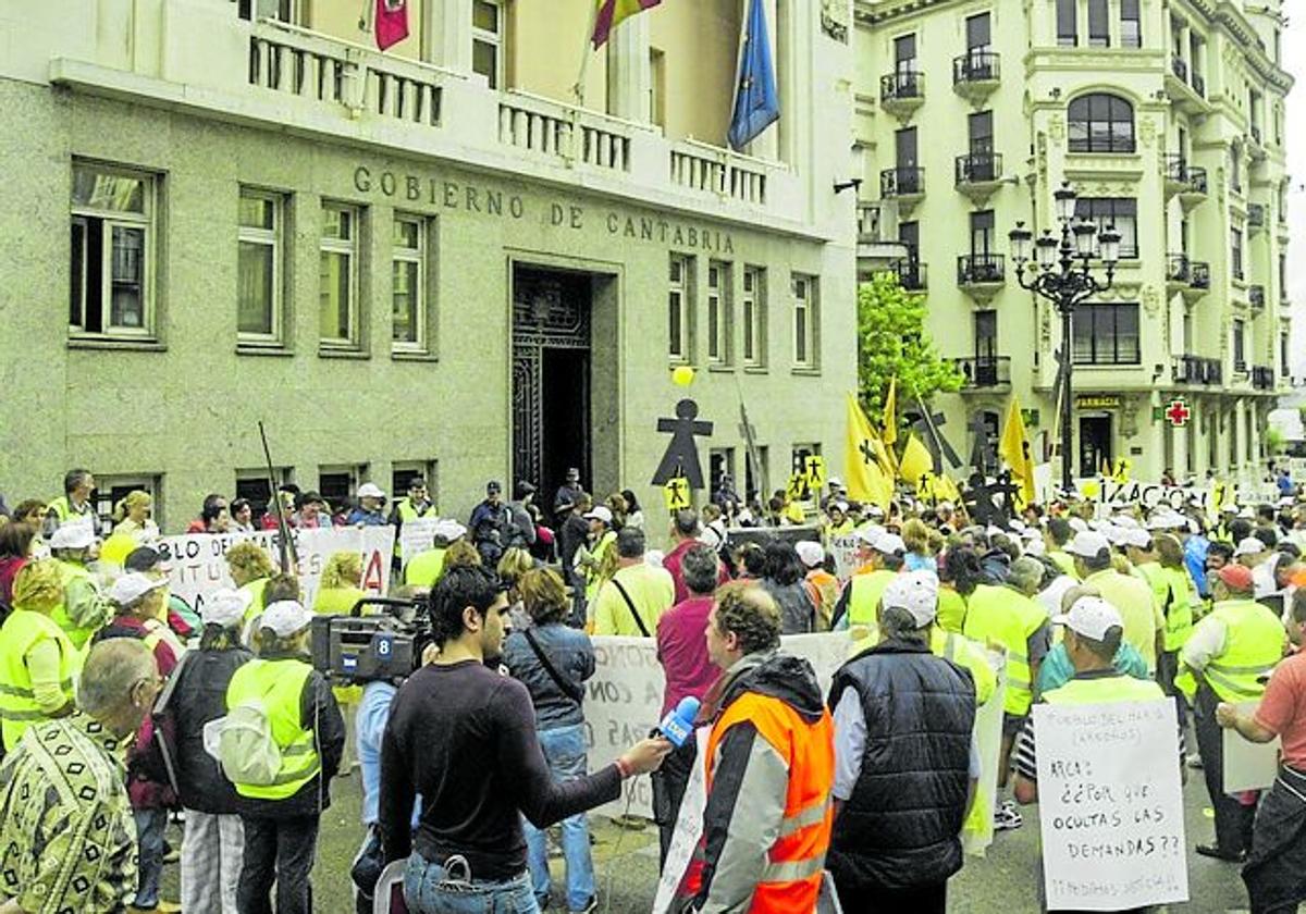 El conflicto, en imágenes