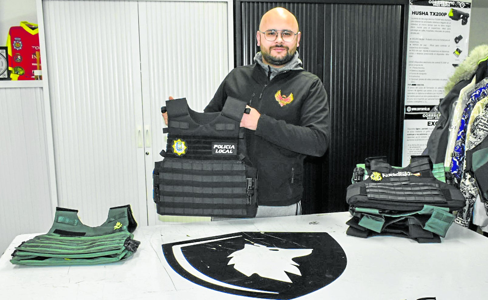 Cantabria se especializa en chalecos antibalas «personalizados y cómodos»