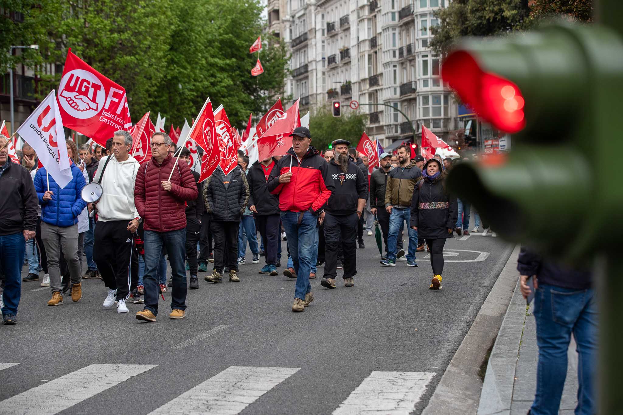 Los trabajadores del sector volvían de nuevo a las calles tras el conflicto de 2022, que trajo 21 días de huelga, para reivindicar un convenio justo tras el bloqueo de Pymetal a la negociación.