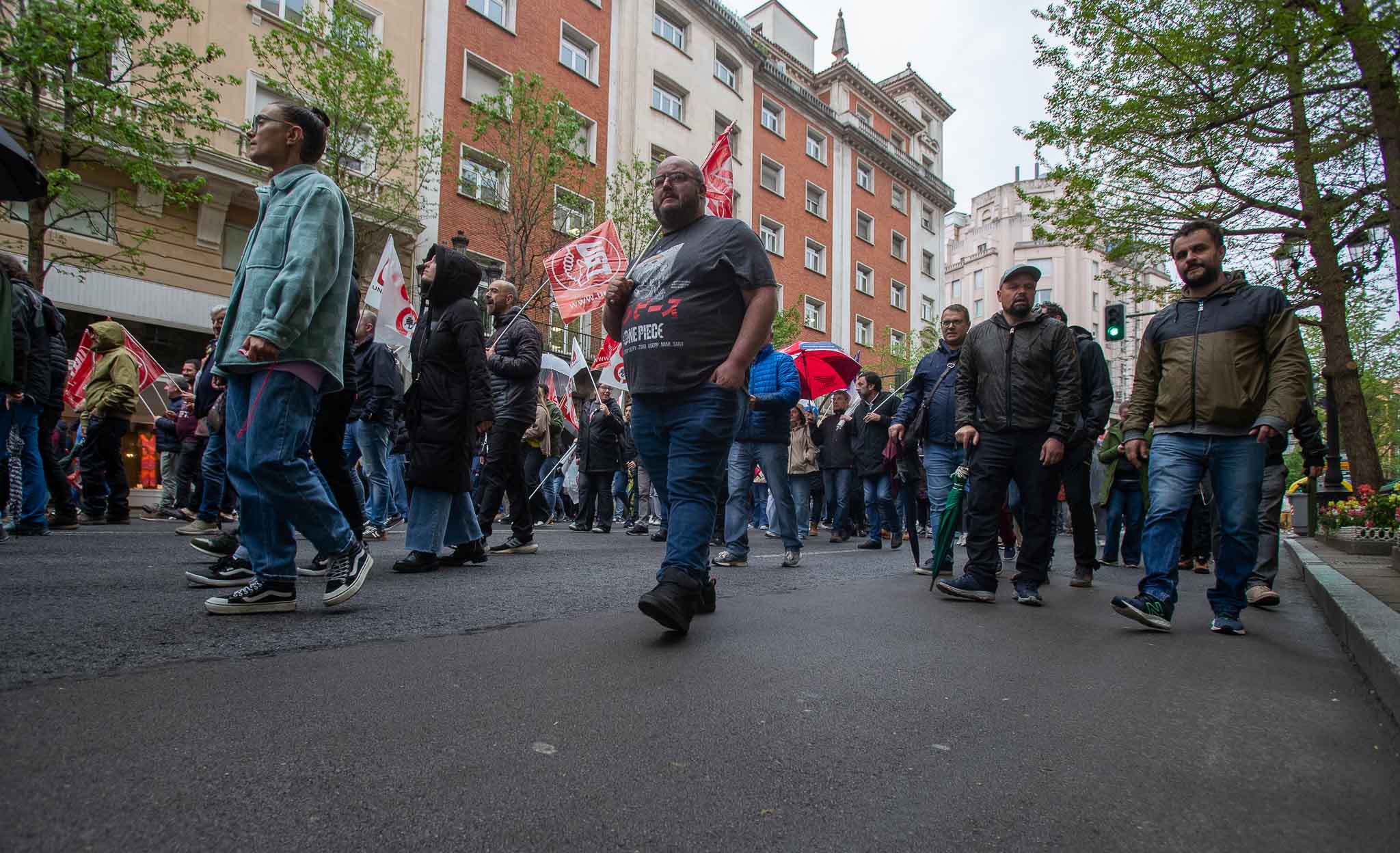 El recorrido, de cerca de 45 minutos, arrancó en la calle Numancia y terminó en el Paseo Pereda.