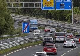 El nudo de Torrelavega ha sido uno de los puntos más sensibles para el tráfico en esta Semana Santa por las obras.