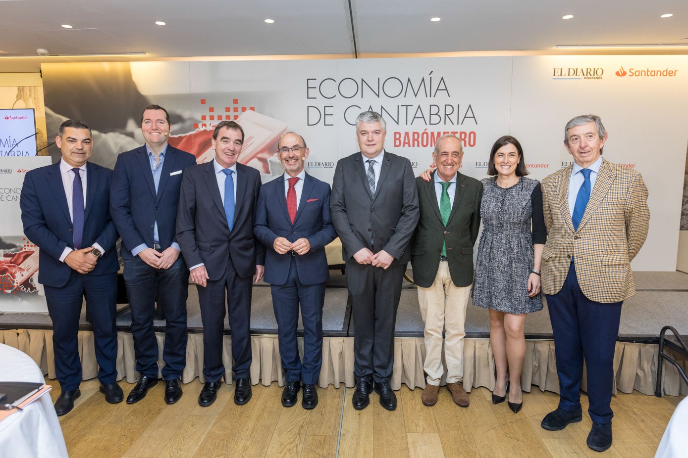Juan José González Higuera, Jesús Lastra, Ignacio Pérez, Salvador Marín, Luis Ángel Agüeros, Fernando García Andrés, Gema Igual y Luis Revenga.