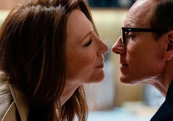 Cate Blanchet y Muchael Fassbender, en el filme.