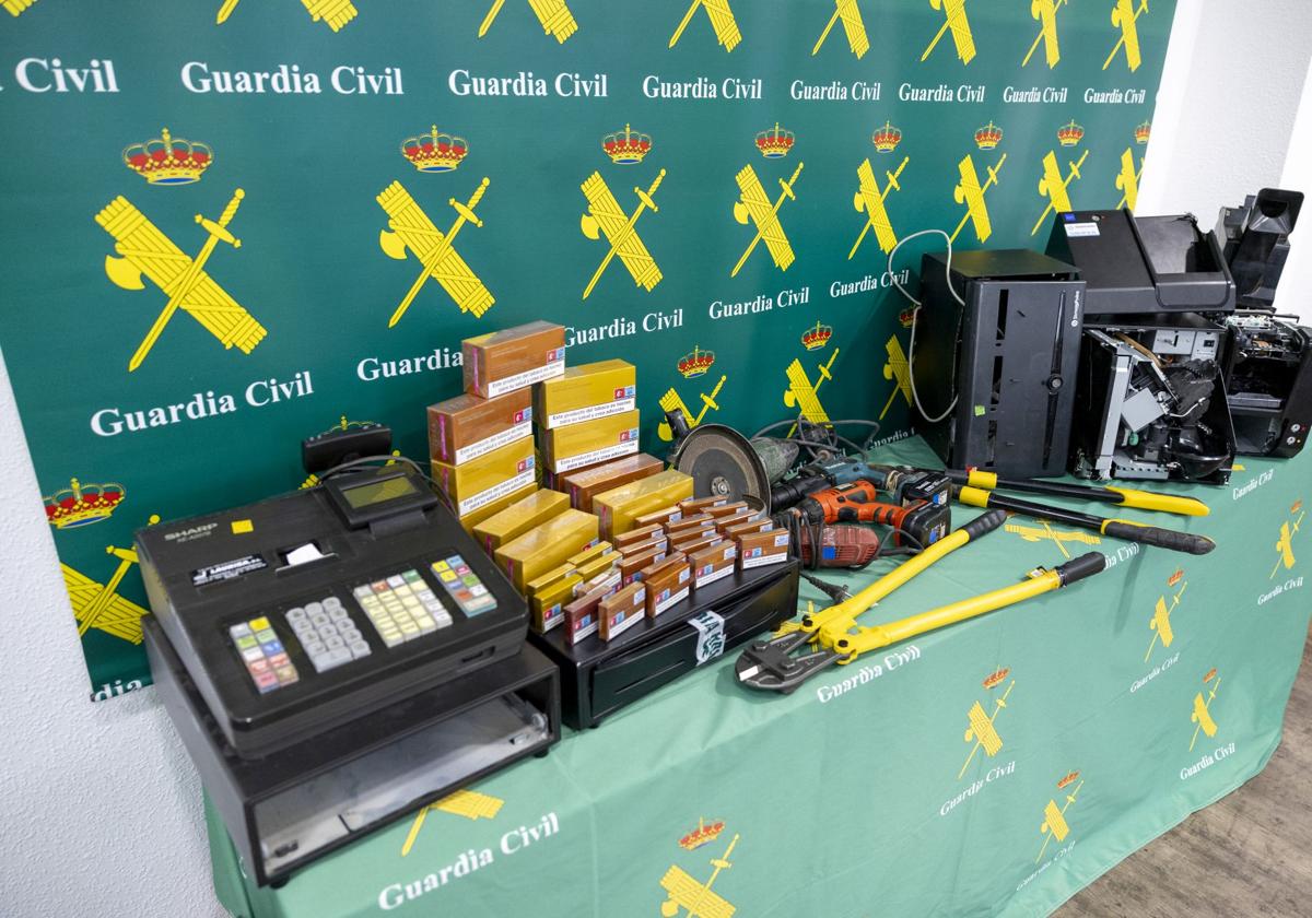 Desmantelado un grupo criminal que cometió más de 70 robos en Cantabria, Vizcaya, Álava y Burgos