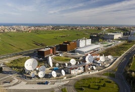 Vista aérea del Parque Científico y Tecnológico de Cantabria.