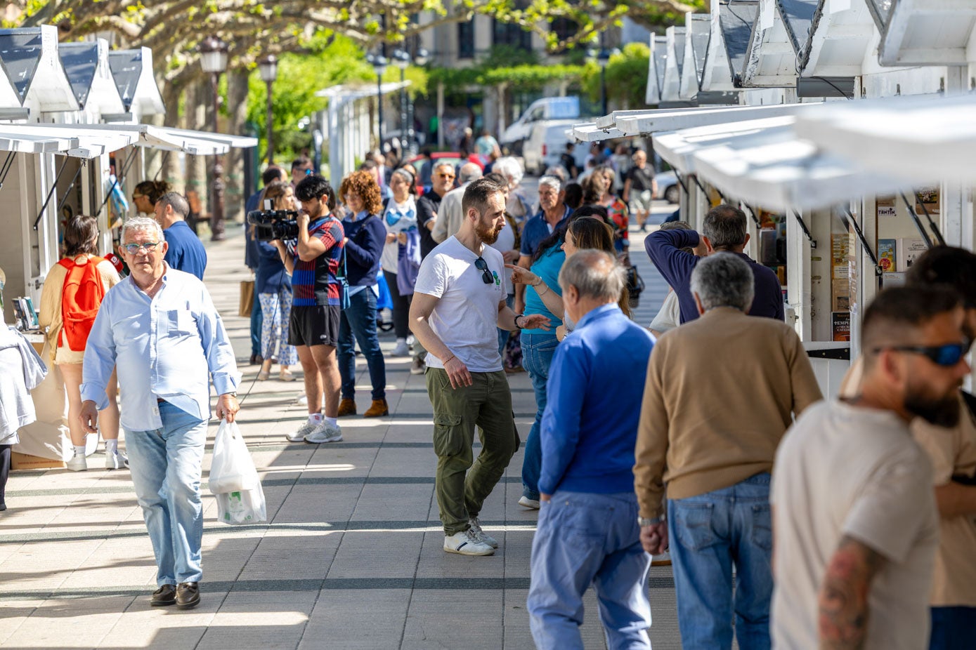 El primer día de la feria ha estado muy animado
