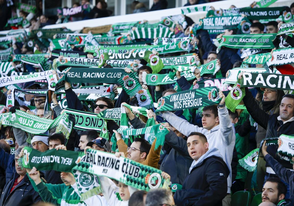 Las entradas para el Racing-Oviedo vuelan