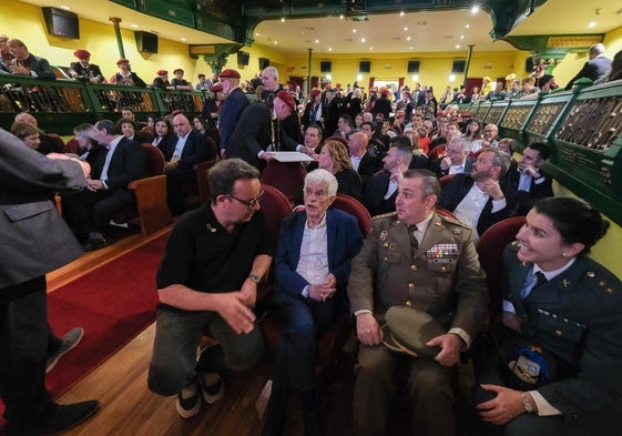 Àngel Llàcer, Guillermo Montesinos, Juan Castroviejo y Pilar Villasante