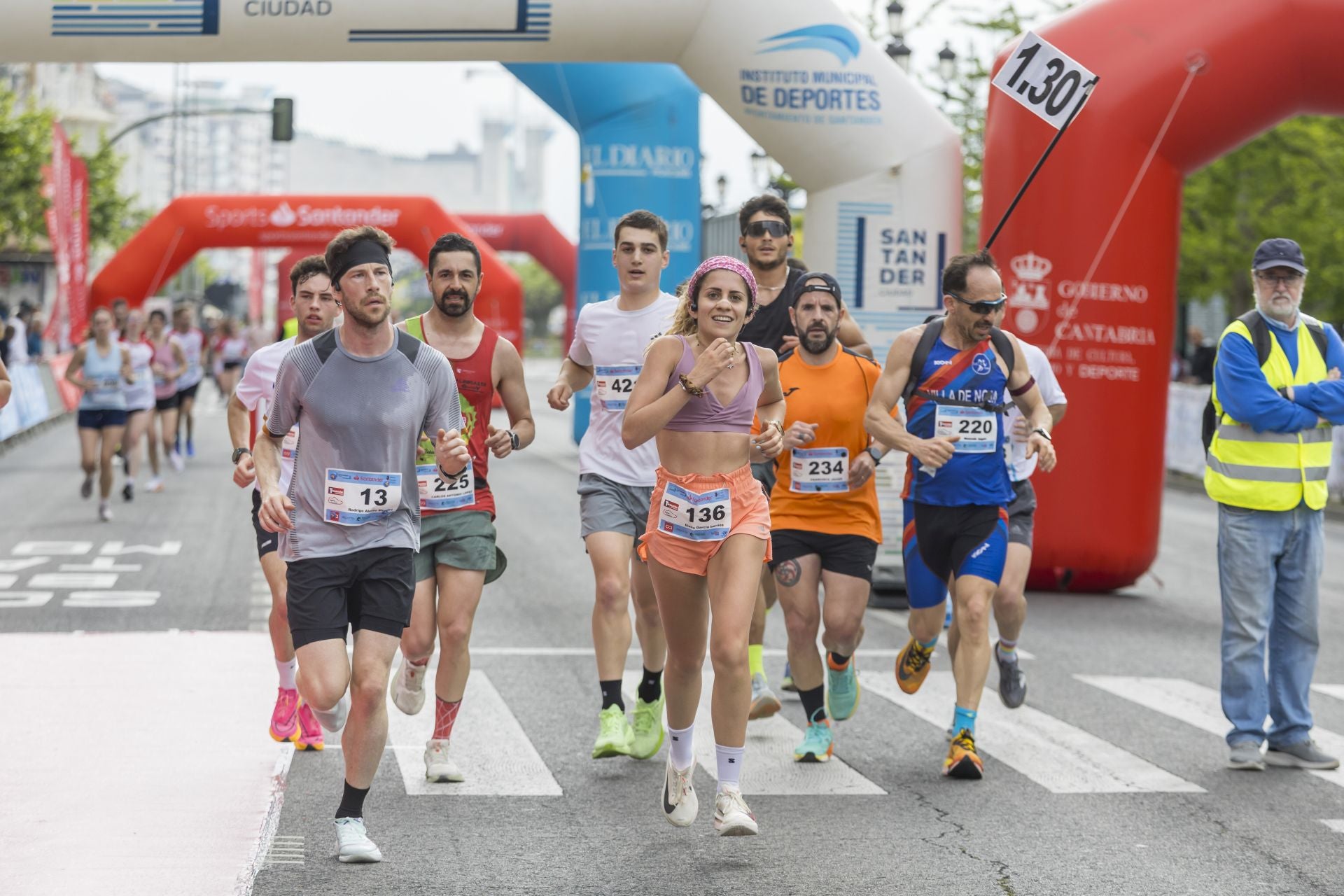Si participaste en la media maratón y seis kilómetros de Santander, búscate