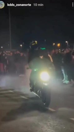 Carreras ilegales en Raos