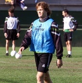 Claudio Arzeno, durante su etapa como jugador del Racing.