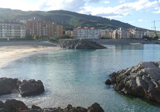 Playa de Ostende, en Castro Urdiales.