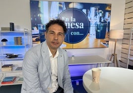 Aldo Brambilla, en las instalaciones de El Diario Montañés.