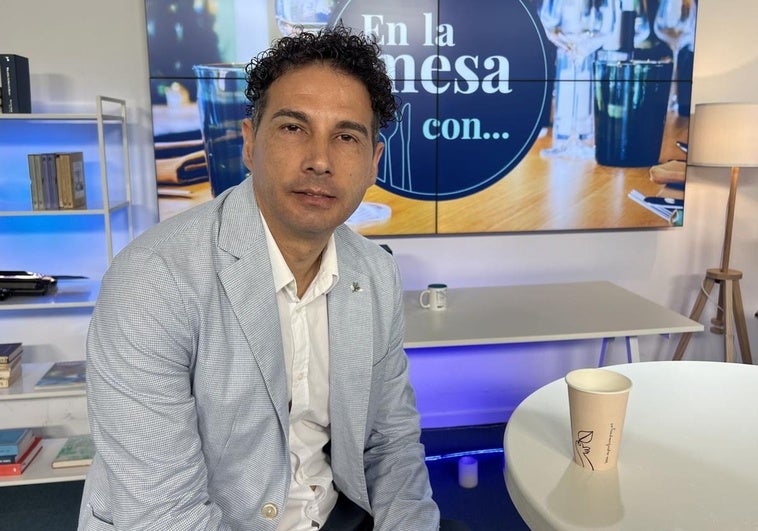 Aldo Brambilla, en las instalaciones de El Diario Montañés.