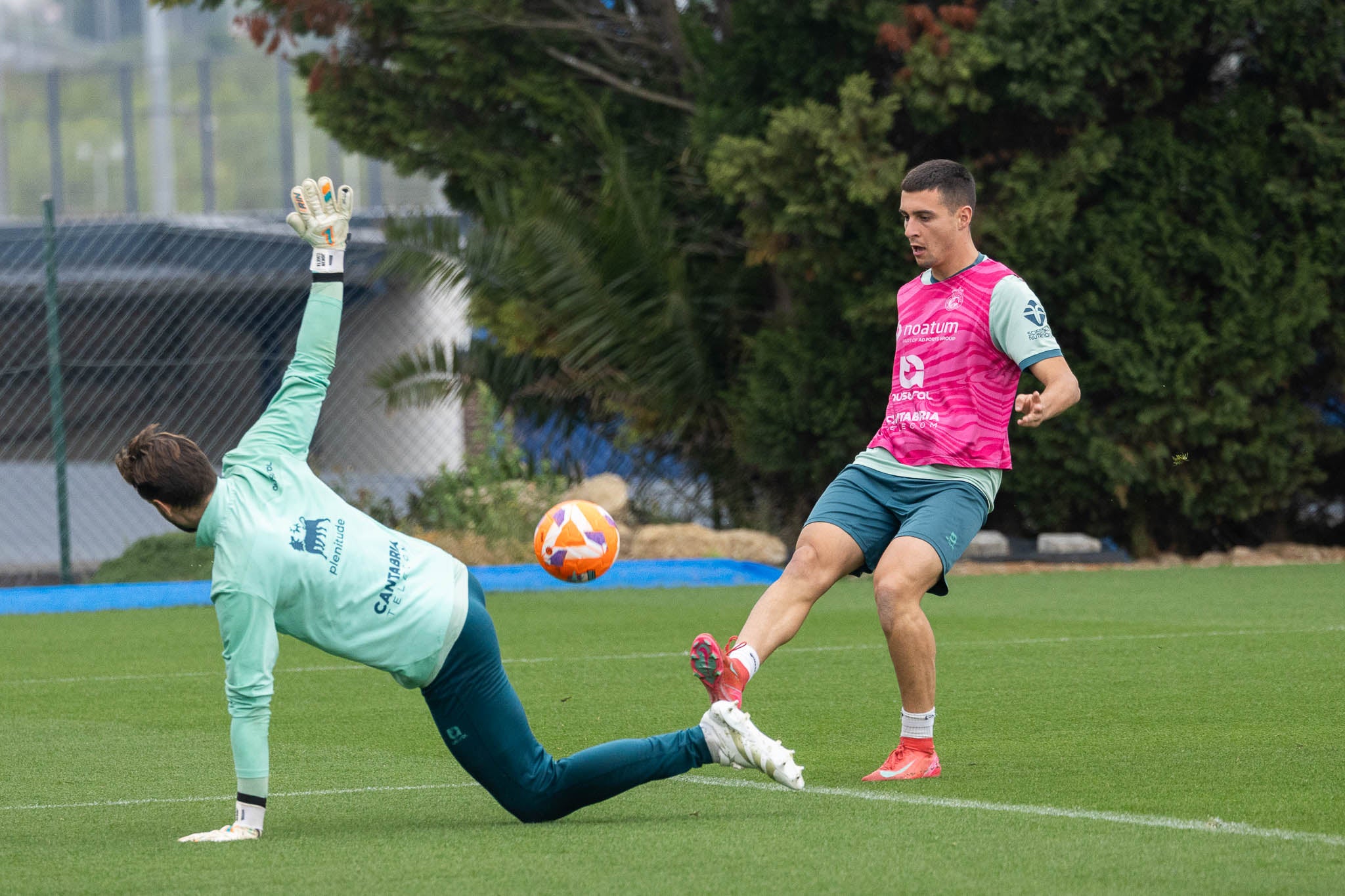 El entrenamiento del Racing, en imágenes
