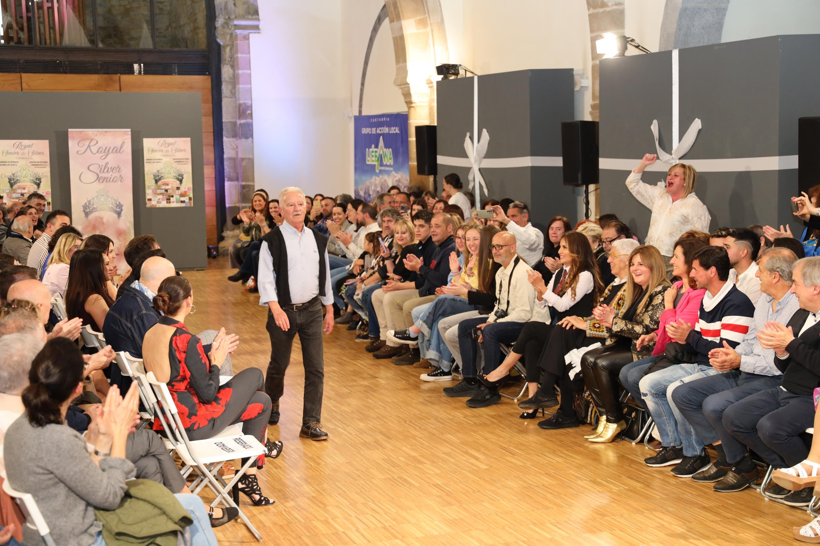 José Antonio Rivas, durante un momento del desfile