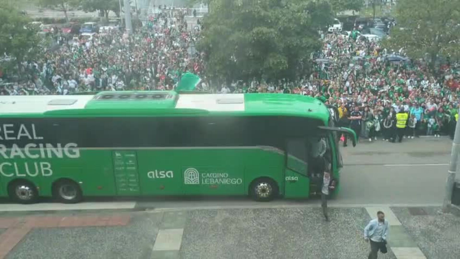 Apoteósico recibimiento