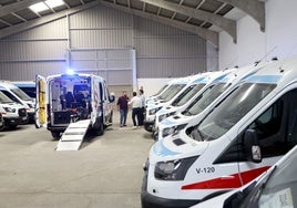Diavida desplegó su flota de ambulancias en Cantabria en octubre.