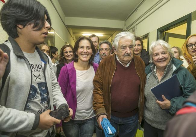 Una de las imágenes en el interior del instituto.