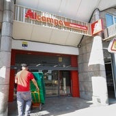 Alcampo situado en la calle San Fernando de Santander.