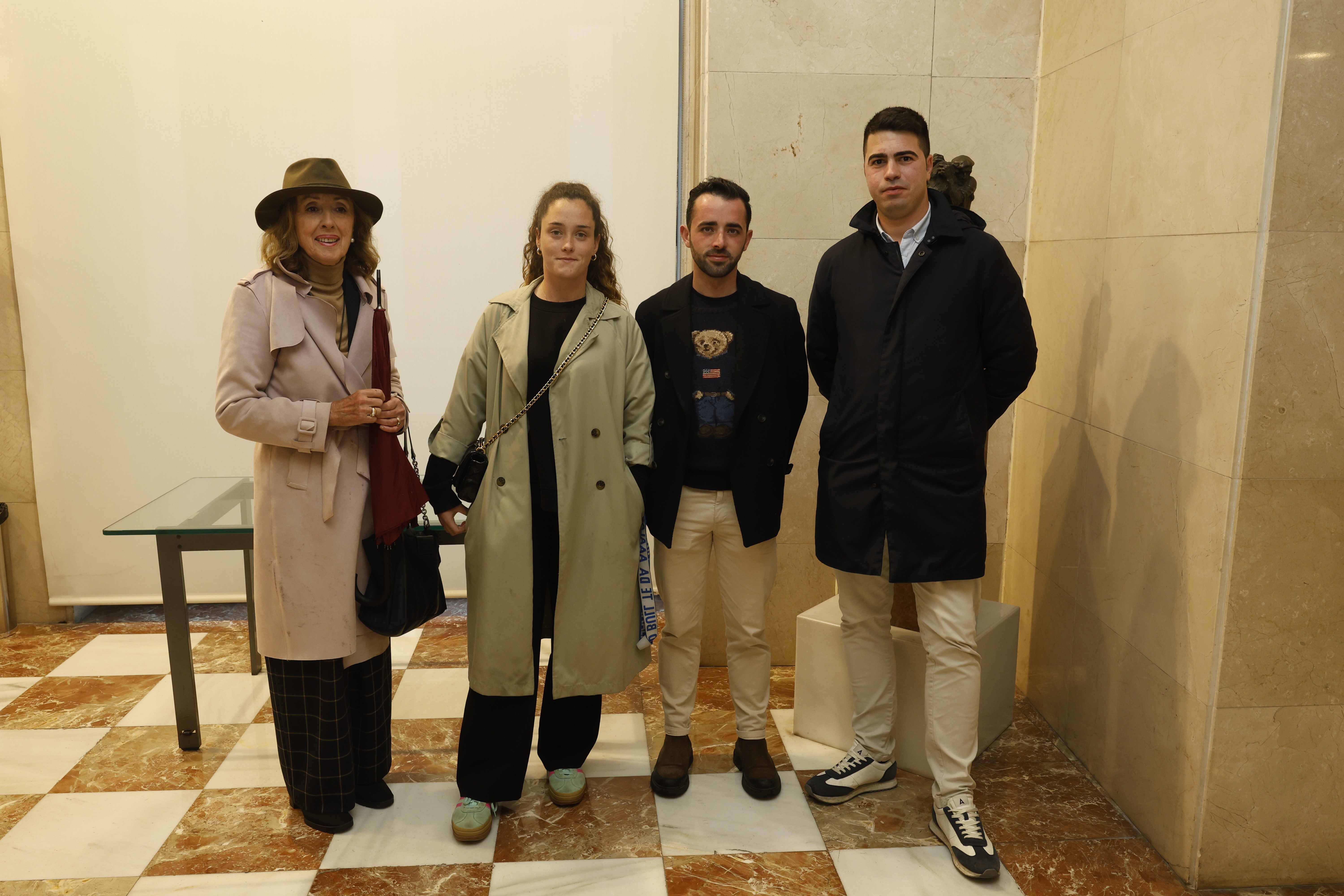 Asun Gómez, Laura Díez, José María Cuesta y Enrique Abascal. 