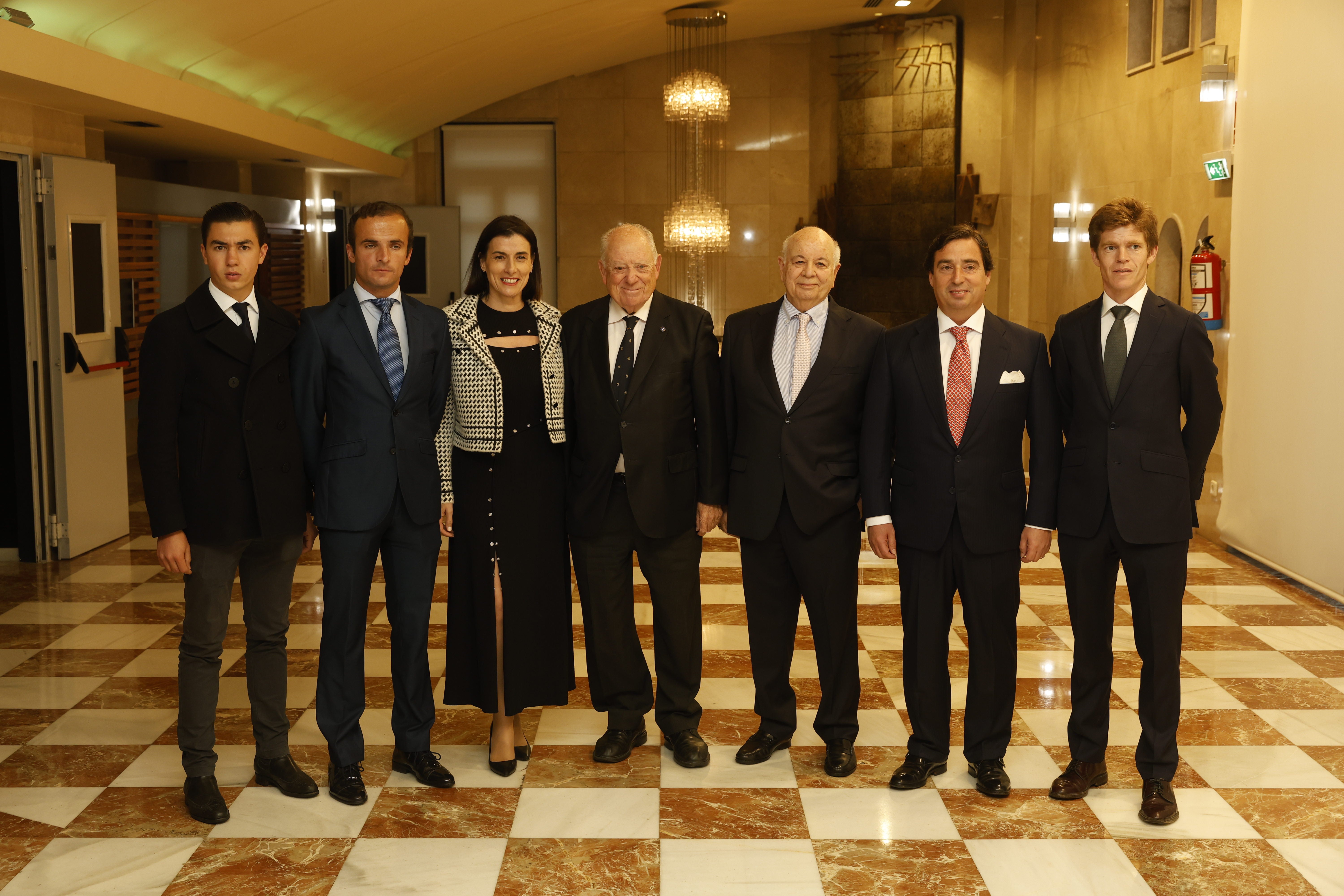 Bruno Aloi, Damián Castaño, Gema Igual, Gaspar Laredo, Indalecio Sobrino, José María Garzón y Borja Jiménez