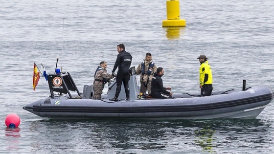 Simulacro de bomba en la bahía de Santander