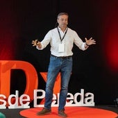 El cofundador del Grupo Pitma y expresidente del Racing, Alfredo Pérez, en las charlas TEDx.