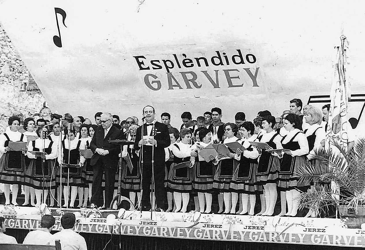 V Certamen de la Canción Marinera de San Vicente, en 1968.