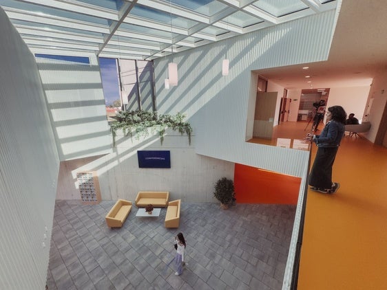 El centro cívico Juan de Santander, en Cueto, inaugurado el pasado octubre.