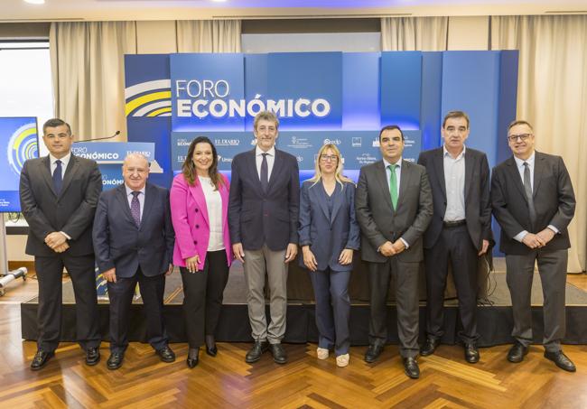 Asistentes al Foro Económico.