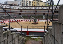 Así está la plaza de toros de Santander