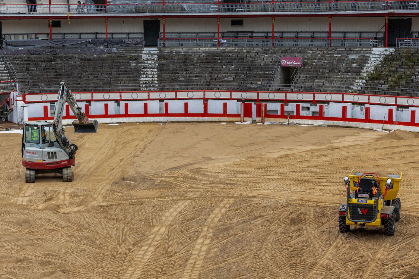 La muestra de arena enviada por Áridos Antolín ha sido la elegida entre las varias que llegaron a Santander de canteras palentinas, de Burgos y Vizcaya